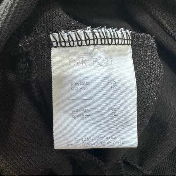 Oak + Fort Wide Leg Cropped Jumspuit in Black OS - Picture 8 of 10